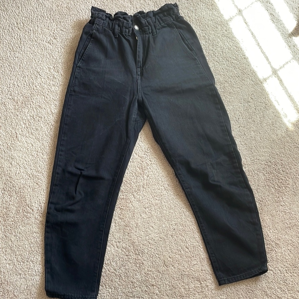 Zara paperbag jeans